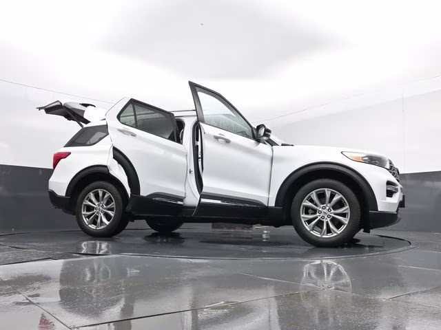 2023 Oxford White Ford Explorer Limited 4X4 SUV