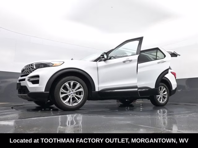 2023 Oxford White Ford Explorer Limited 4X4 SUV