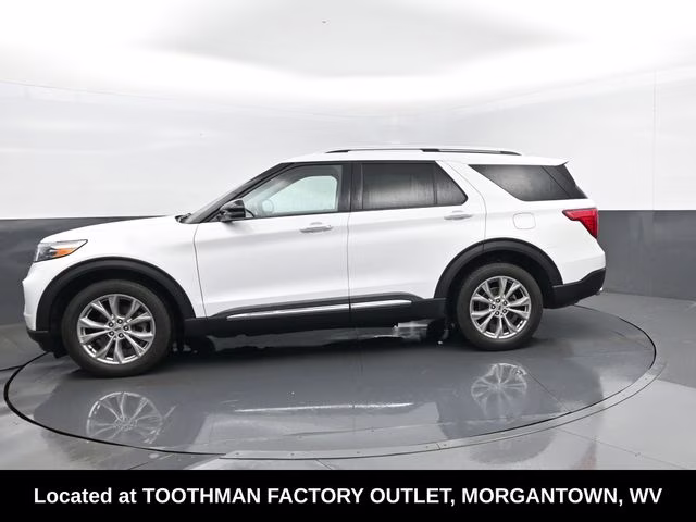2023 Oxford White Ford Explorer Limited 4X4 SUV