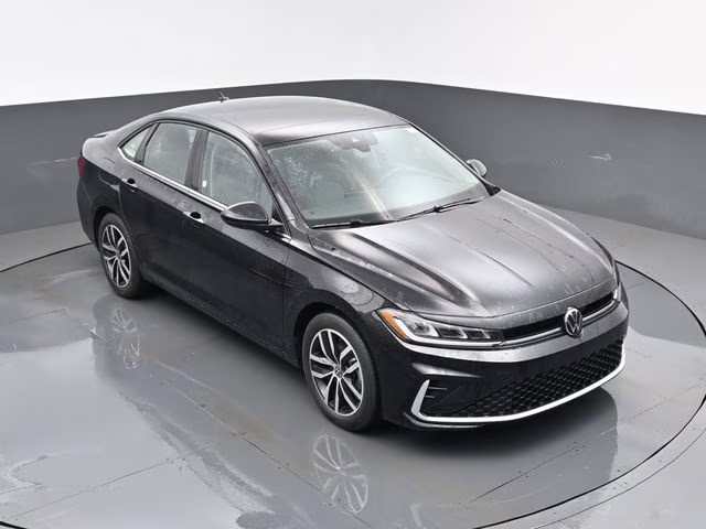 2025 Black Volkswagen Jetta 1.5T SE FWD Sedan