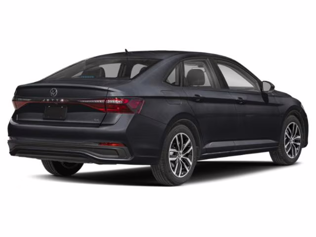 2025 Black Volkswagen Jetta 1.5T SE FWD Sedan