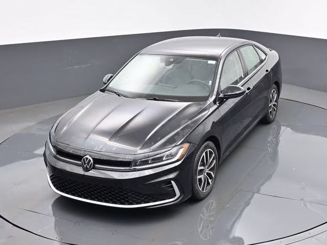 2025 Black Volkswagen Jetta 1.5T SE FWD Sedan