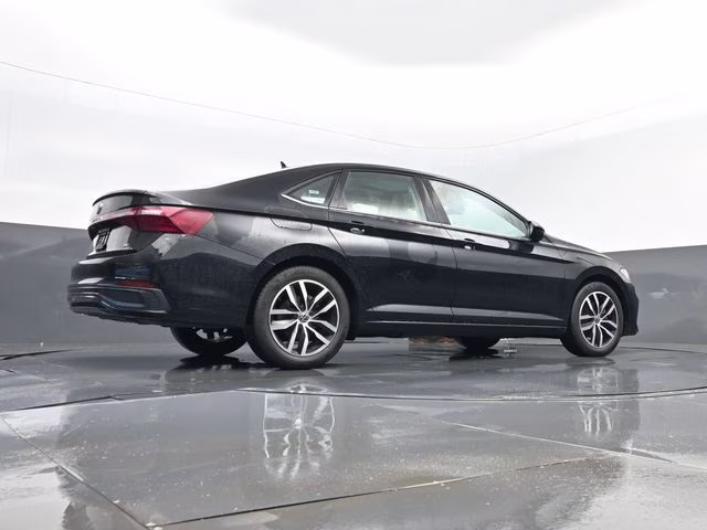 2025 Black Volkswagen Jetta 1.5T SE FWD Sedan