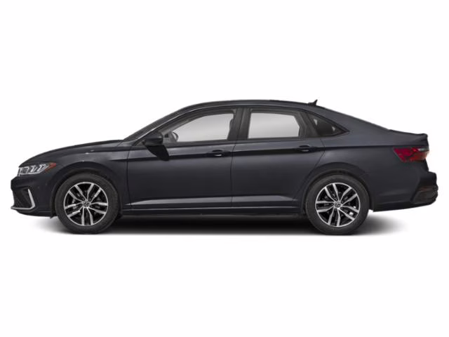 2025 Black Volkswagen Jetta 1.5T SE FWD Sedan