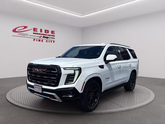 2025 Summit White GMC Yukon AT4 Ultimate 4X4 SUV