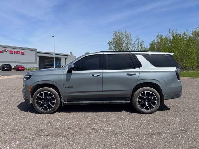 Used 2025 Chevrolet Tahoe RST with VIN 1GNS6RR89SR409852 for sale in Pine City, Minnesota