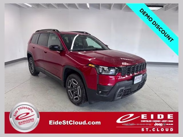 2026 Red Hot Pearlcoat Jeep Cherokee Limited 4X4 SUV