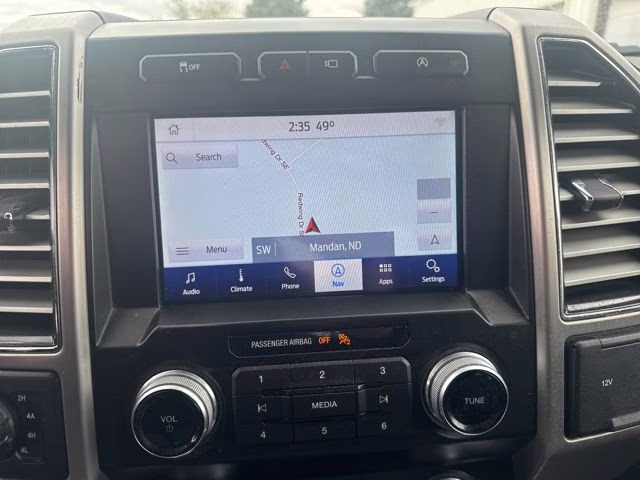 2020 White Metallic Ford F-150 Platinum 4X4 Truck