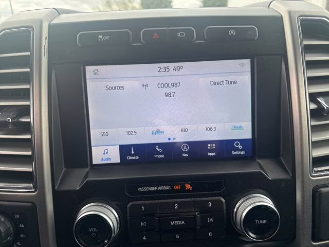 2020 White Metallic Ford F-150 Platinum 4X4 Truck