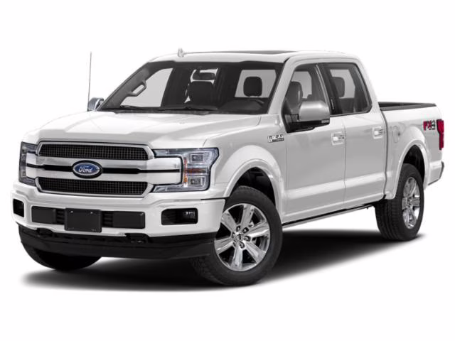 2020 White Metallic Ford F-150 Platinum 4X4 Truck