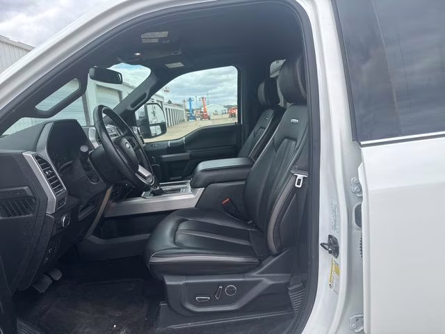2020 White Metallic Ford F-150 Platinum 4X4 Truck