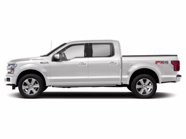 2020 White Metallic Ford F-150 Platinum 4X4 Truck