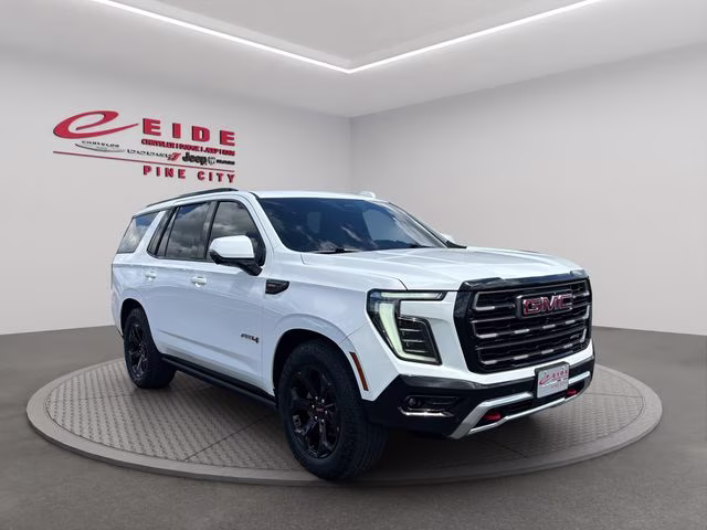 2025 Summit White GMC Yukon AT4 Ultimate 4X4 SUV