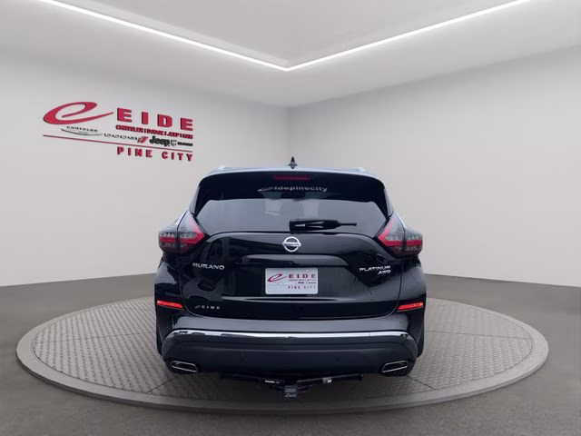2019 Magnetic Black Pearl Nissan Murano Platinum AWD SUV