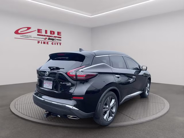 2019 Magnetic Black Pearl Nissan Murano Platinum AWD SUV