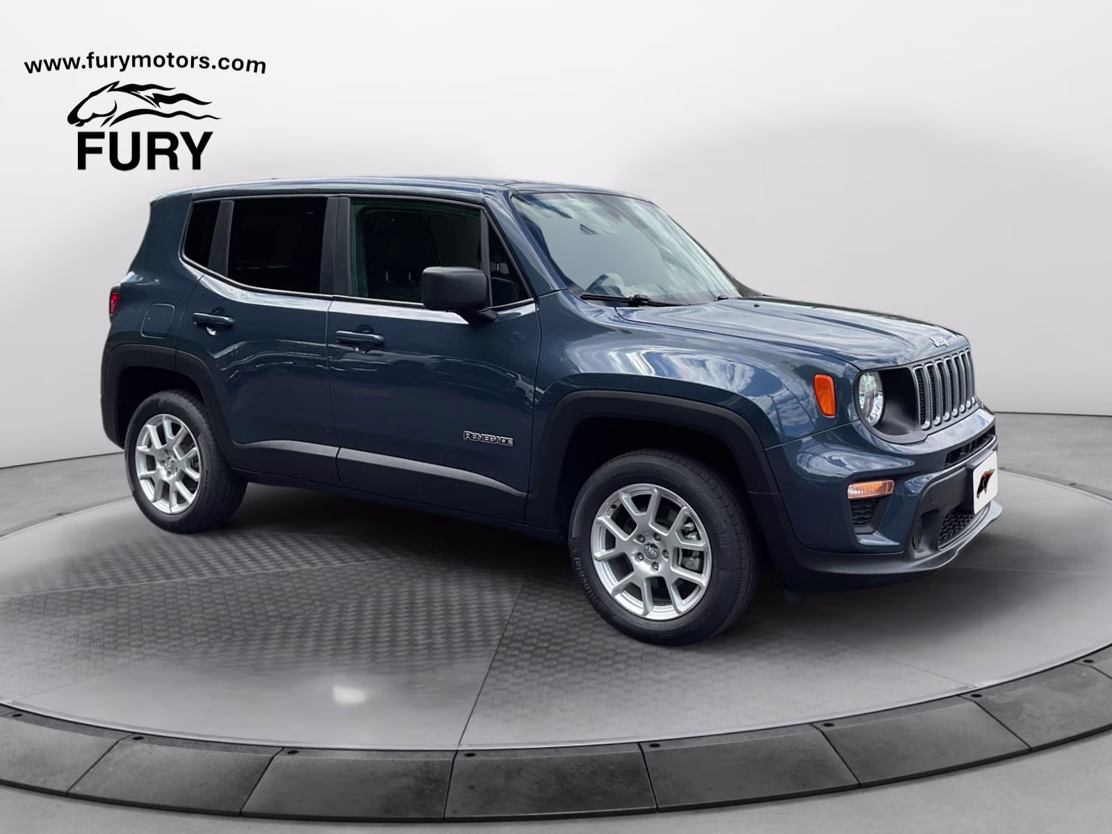 2023 Slate Blue Pearlcoat Jeep Renegade Latitude 4X4 SUV
