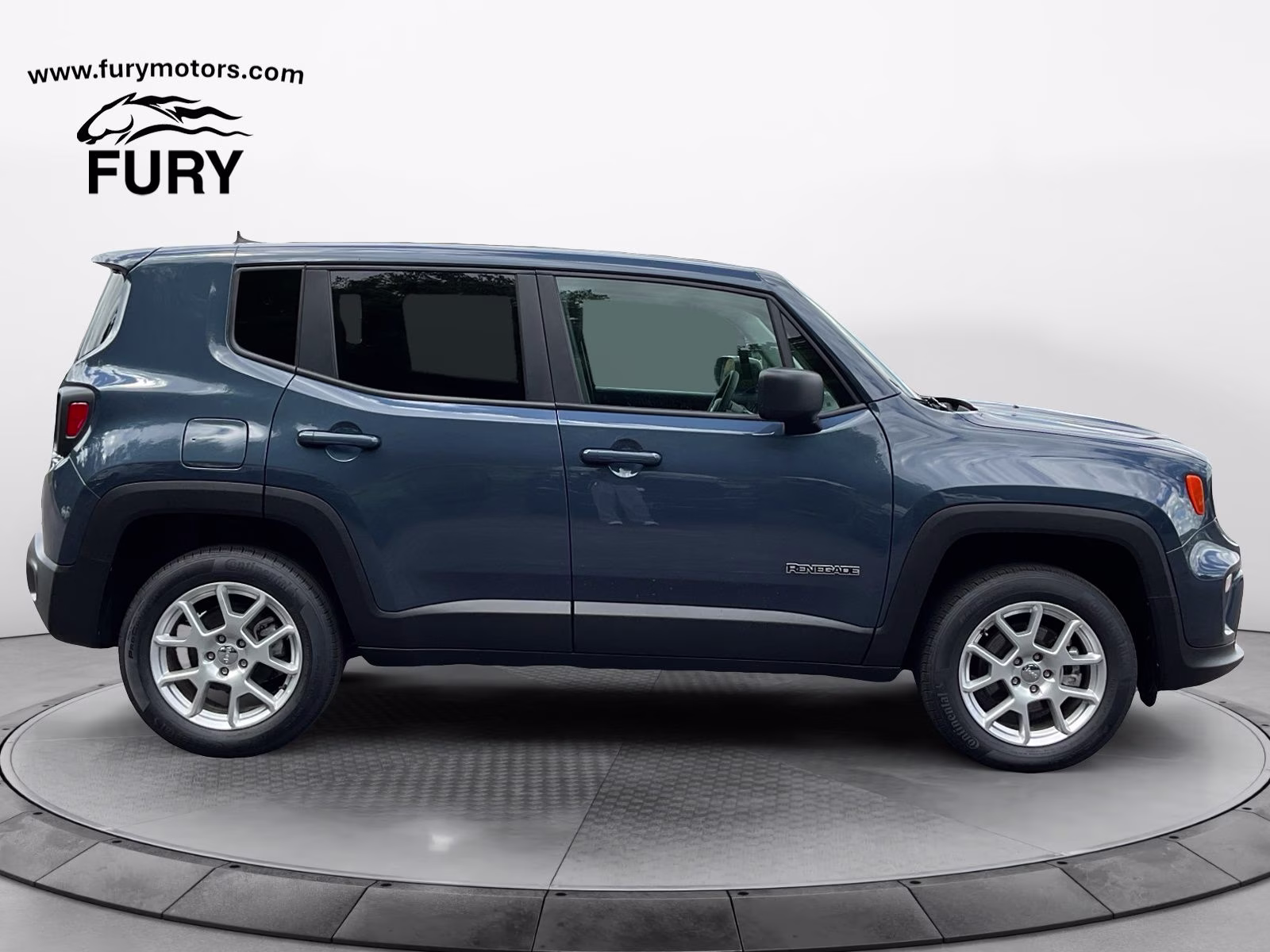 2023 Slate Blue Pearlcoat Jeep Renegade Latitude 4X4 SUV