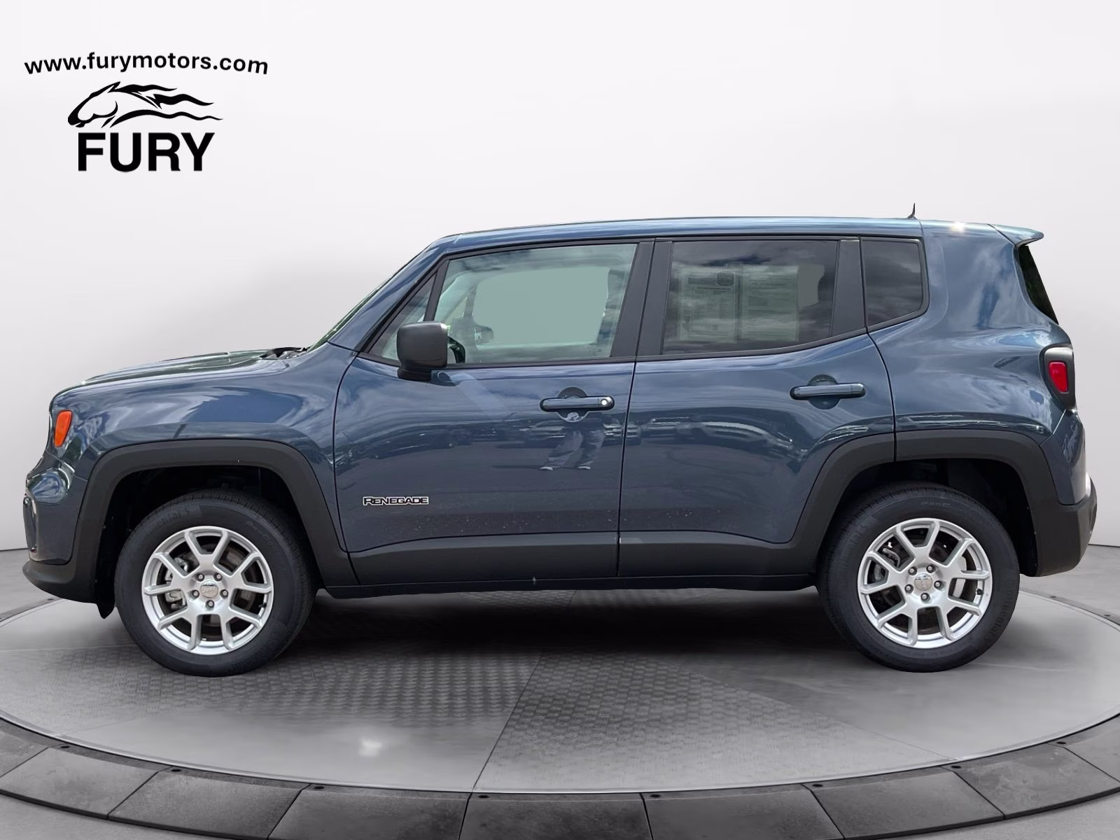 2023 Slate Blue Pearlcoat Jeep Renegade Latitude 4X4 SUV