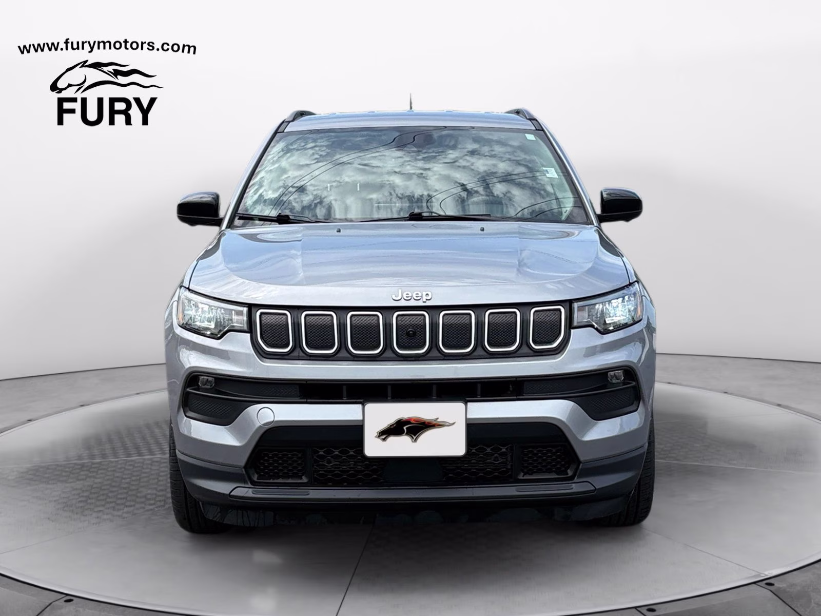 2022 Billet Silver Metallic Clearcoat Jeep Compass Latitude 4X4 SUV
