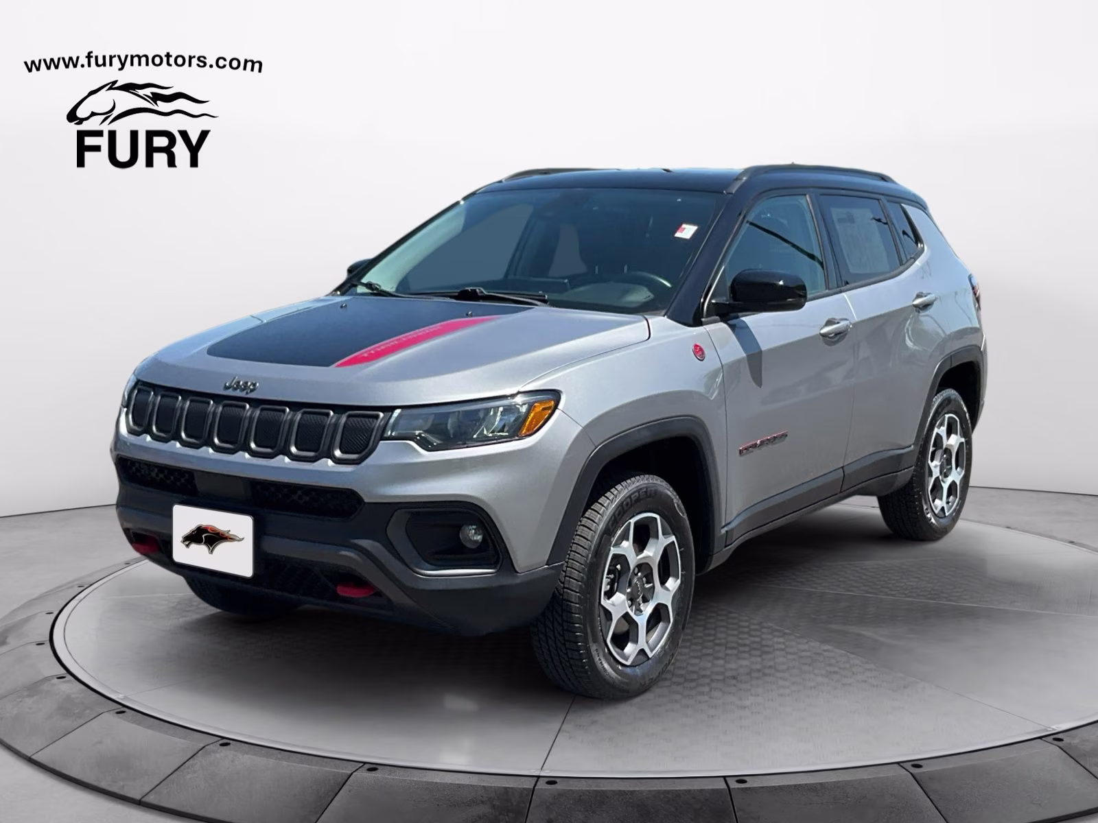 2022 Billet Silver Metallic Clearcoat Jeep Compass Trailhawk 4X4 SUV