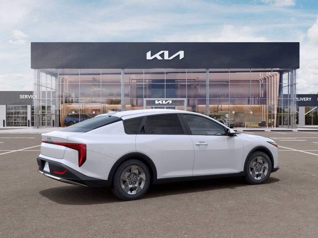 2026 Snow White Pearl Kia K4 LX FWD Sedan