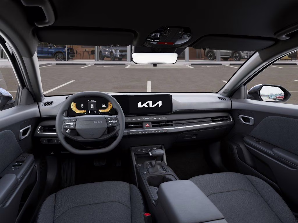 2026 Aurora Black Kia K4 LX FWD Sedan