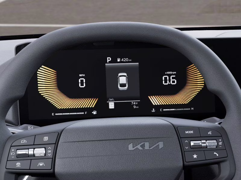 2026 Aurora Black Kia K4 LX FWD Sedan