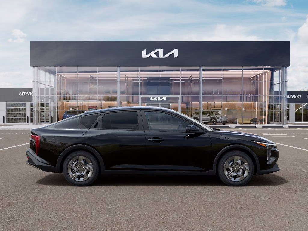 2026 Aurora Black Kia K4 LX FWD Sedan