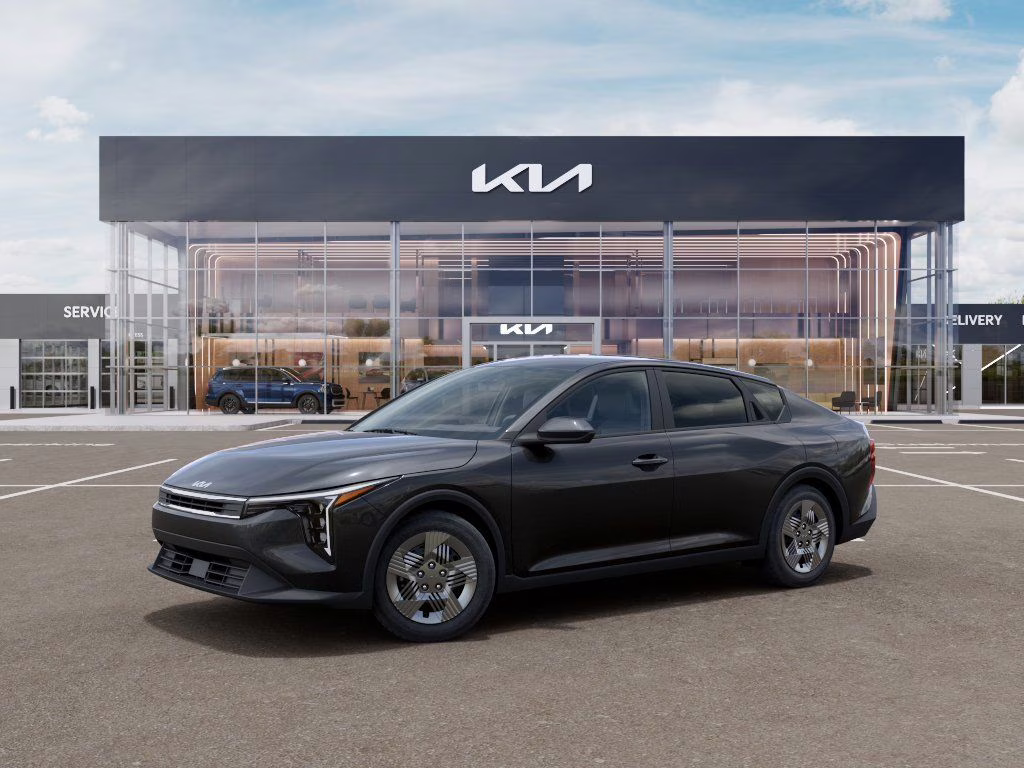 2026 Gray Kia K4 LX FWD Sedan