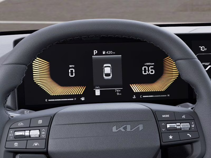 2026 Aurora Black Kia K4 EX FWD Sedan