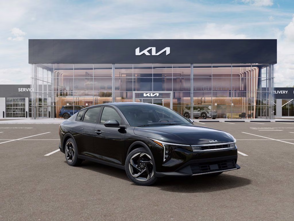 2026 Aurora Black Kia K4 EX FWD Sedan