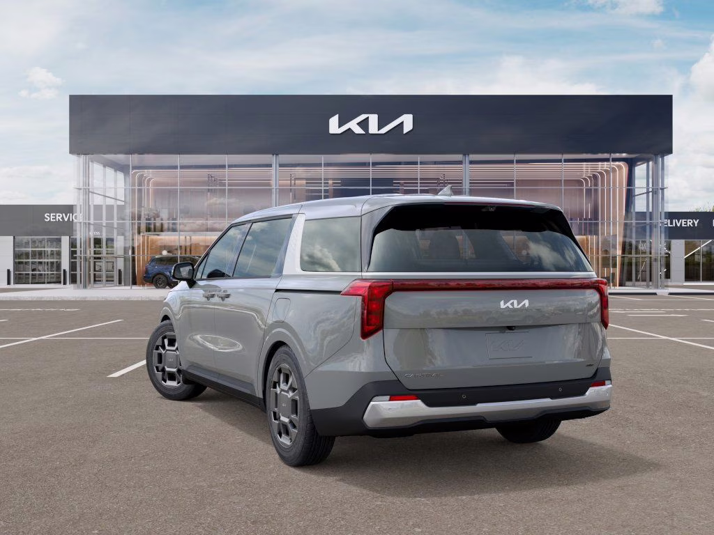 2026 Ceramic White Kia Carnival Hybrid EX FWD Van