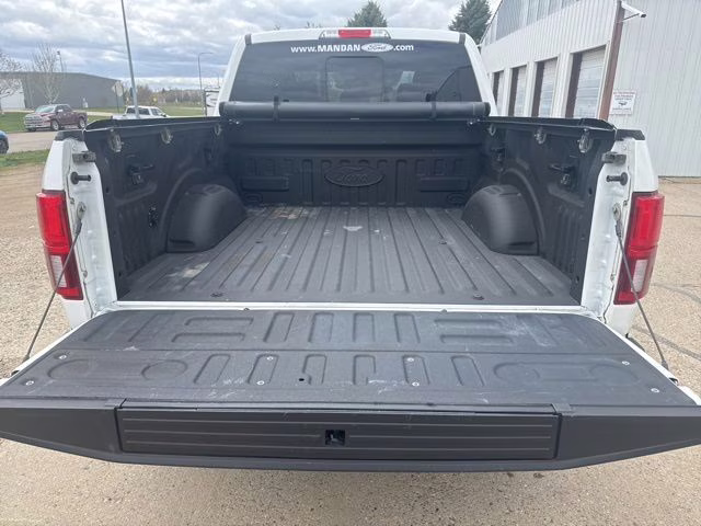 2020 White Metallic Ford F-150 Platinum 4X4 Truck