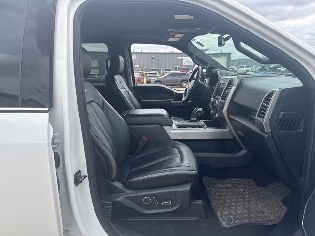 2020 White Metallic Ford F-150 Platinum 4X4 Truck