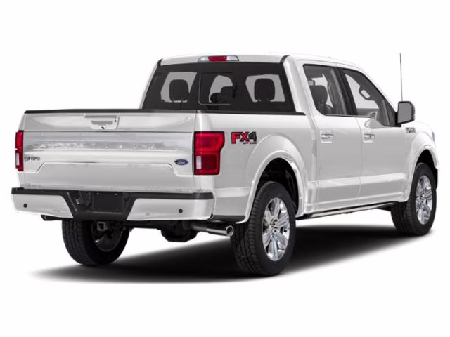 2020 White Metallic Ford F-150 Platinum 4X4 Truck