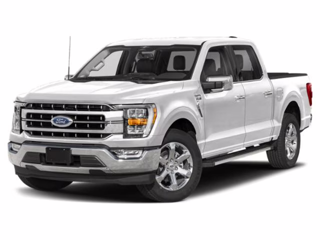 2023 White Metallic Ford F-150 Lariat 4X4 Truck
