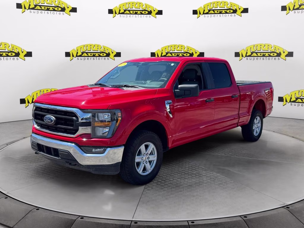 2023 Agate Black Metallic Ford F-150 XL 4X4 Truck