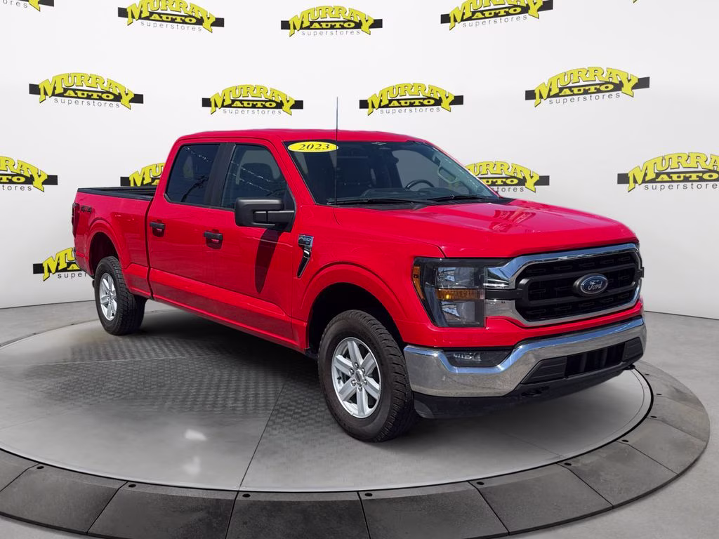 2023 Agate Black Metallic Ford F-150 XL 4X4 Truck