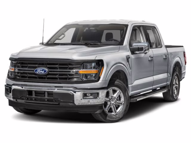 2024 Iconic Silver Metallic Ford F-150 XLT 4X4 Truck