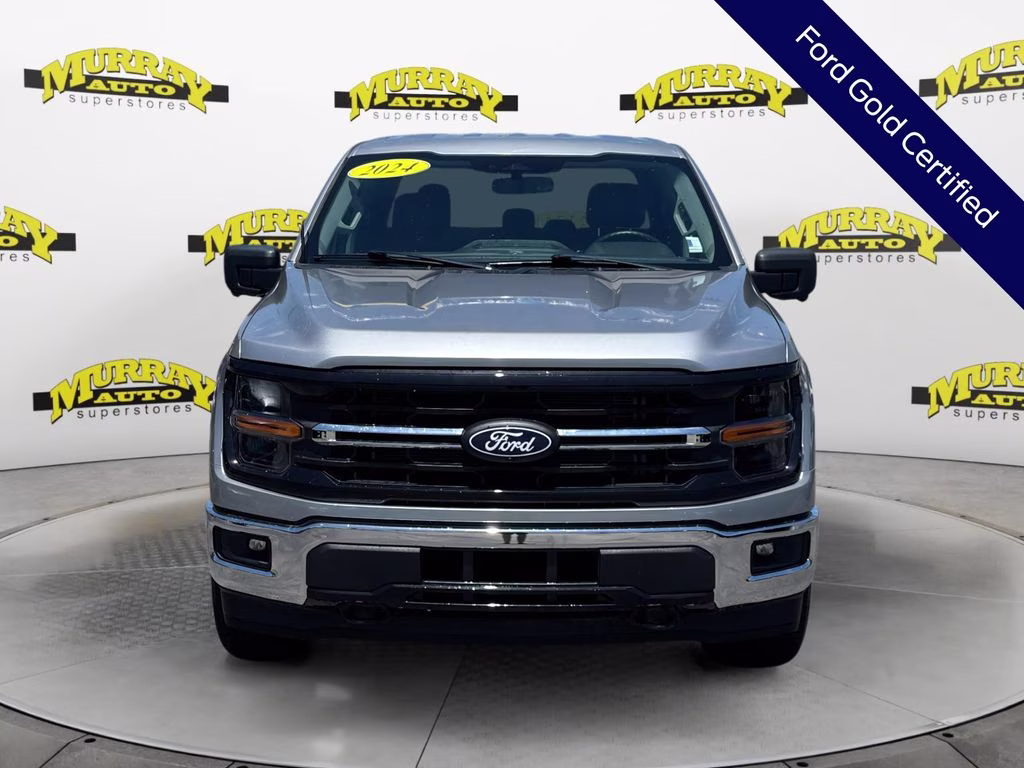2024 Iconic Silver Metallic Ford F-150 XLT 4X4 Truck