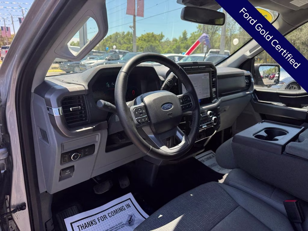 2024 Iconic Silver Metallic Ford F-150 XLT 4X4 Truck