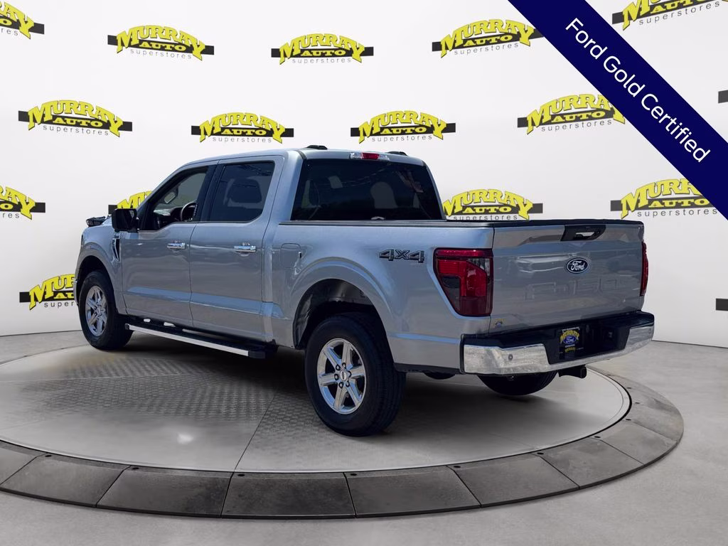 2024 Iconic Silver Metallic Ford F-150 XLT 4X4 Truck