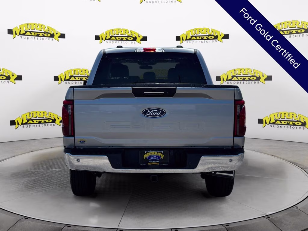 2024 Iconic Silver Metallic Ford F-150 XLT 4X4 Truck