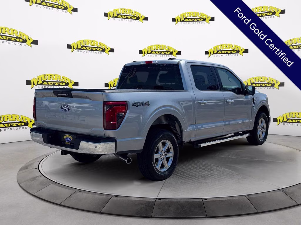 2024 Iconic Silver Metallic Ford F-150 XLT 4X4 Truck