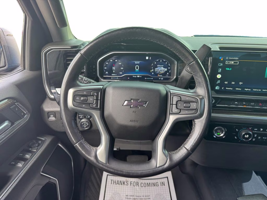 2022 Glacier Blue Metallic Chevrolet Silverado 1500 RST 4X4 Truck