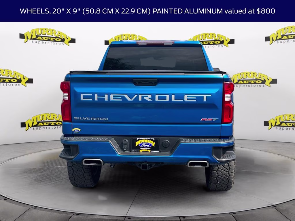 2022 Glacier Blue Metallic Chevrolet Silverado 1500 RST 4X4 Truck