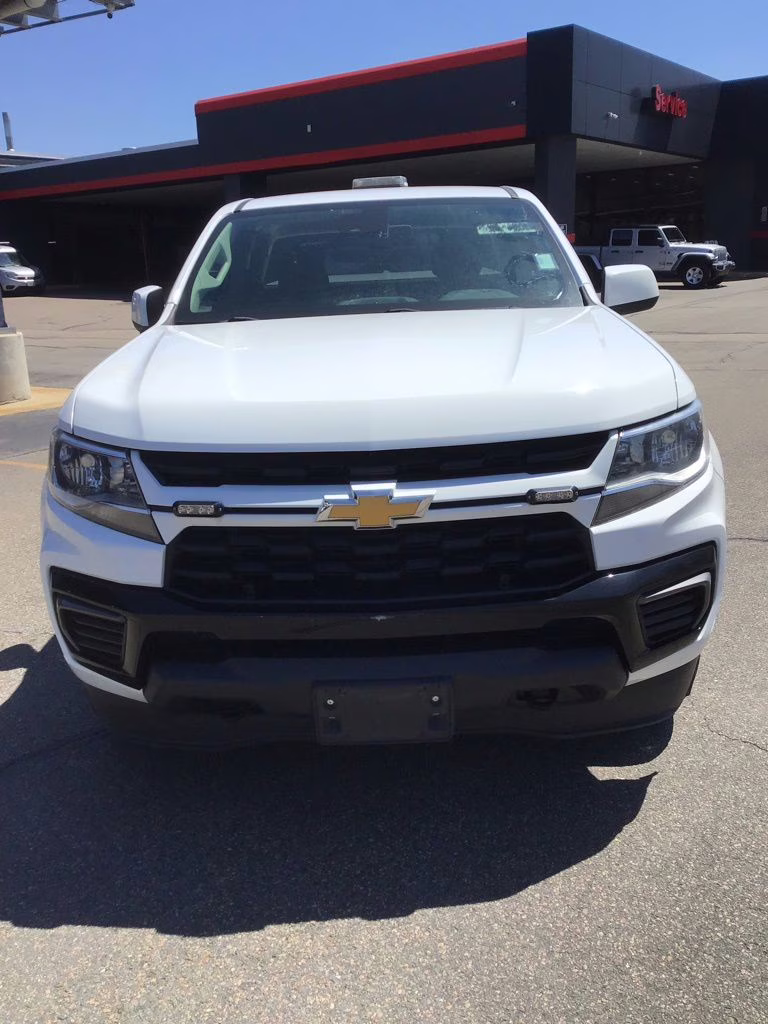 2021 Summit White Chevrolet Colorado LT 4X4 Truck