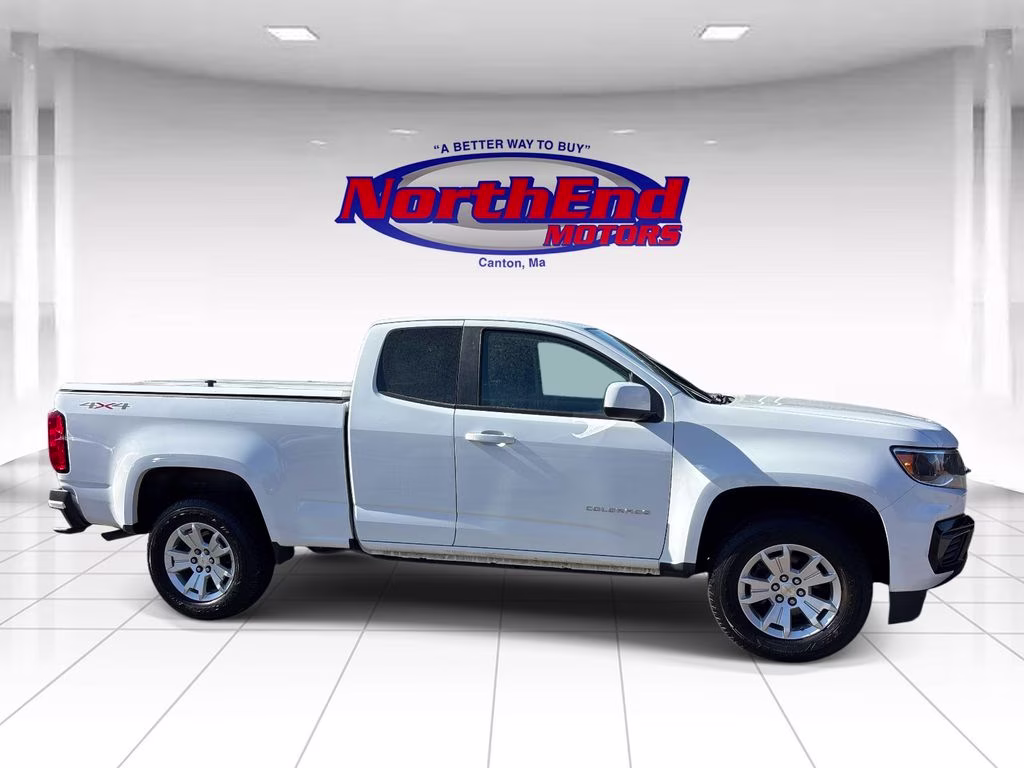 2021 Summit White Chevrolet Colorado LT 4X4 Truck