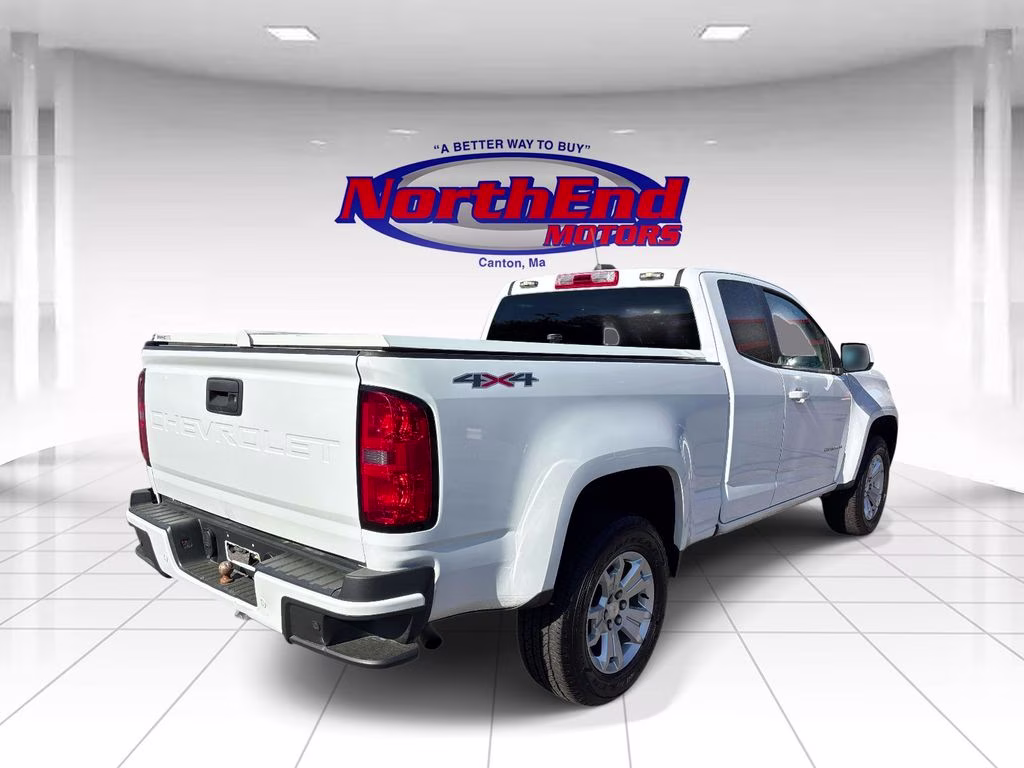 2021 Summit White Chevrolet Colorado LT 4X4 Truck