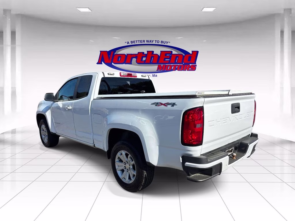 2021 Summit White Chevrolet Colorado LT 4X4 Truck